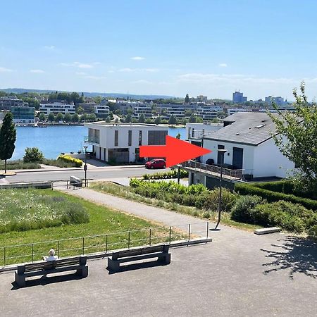 Haus Mit Panoramablick Auf Den Phoenixsee 도르트문트 외부 사진