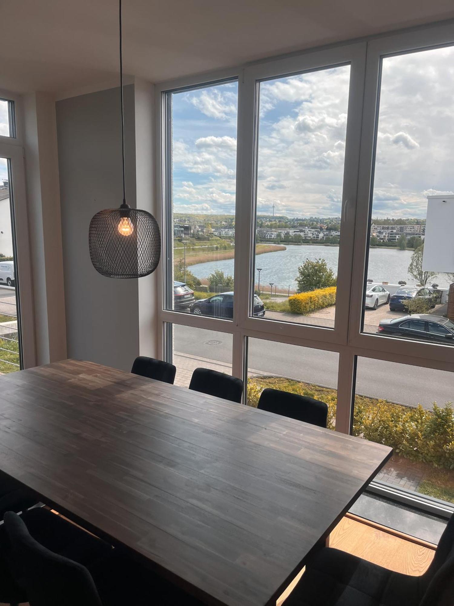 Haus Mit Panoramablick Auf Den Phoenixsee 도르트문트 외부 사진